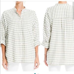 NWT mini check shirt